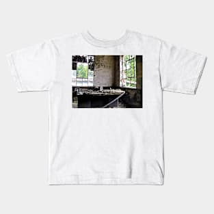 A Desk By The Window Kids T-Shirt